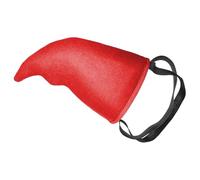 Colcolo Vestito da pinna di con spalline elastiche per la festa in maschera di Halloween, Rosso