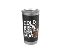 Cold Brew A Hug In A Mug - Cold Brew Coffee Bicchiere termico in acciaio inox doppia parete
