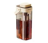 Cold Brew Coffee Maker - 1000 ml Beverage Container, 10,12 pollici Ice Tea Maker for Brewing, Raffreddamento Vessel, Kitchen Tool with Lid, Beverage Tool for Lemonade Fruit Drinks