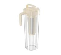 Cold Brew Coffee Maker - Manuale da 1100 ml Brewer di tè ghiacciato, di di grande capacità | Tociera di frutta con filtro, bottiglia d'acqua del frigorifero per tè caldo, caffè freddo, be