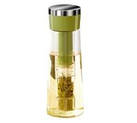 Cold Brew Coffee Pitcher - Maker, Press Bottle With Mesh Filter, Leak-Resistant Lid, Easy-Pour Design | Brewing Accessory For Home Kitchen, Office, Cafe, Studio, Small Businesses, Breakroom Use