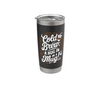 Cold Brew Coffee - Un abbraccio in una tazza Bicchiere termico in acciaio inox doppia parete