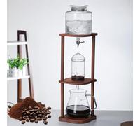 Cold Brew Drip Tower, Macchina per caffè Freddo Cold Brew Dripper Pot Cold-Dripper Coffee Tower Macchina, Macchine per caffè Freddo Manuali con Tecnologia Slow Drip, per Uffici Domestici E Caf(Size:C)