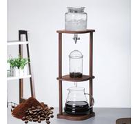 Cold Brew Drip Tower, Macchina per caffè Freddo Cold Brew Dripper Pot Cold-Dripper Coffee Tower Macchina, Macchine per caffè Freddo Manuali con Tecnologia Slow Drip, per Uffici Domestici E Caf(Size:B)