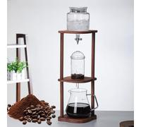 Cold Brew Drip Tower, Macchina per caffè Freddo Cold Brew Dripper Pot Cold-Dripper Coffee Tower Macchina, Macchine per caffè Freddo Manuali con Tecnologia Slow Drip, per Uffici Domestici E Caf(Size:D)