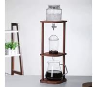 Cold Brew Drip Tower, Macchina per caffè Freddo Cold Brew Dripper Pot Cold-Dripper Coffee Tower Macchina, Macchine per caffè Freddo Manuali con Tecnologia Slow Drip, per Uffici Domestici E Caf(Size:A)