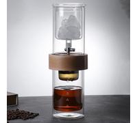 Cold Brew Dripper Cold Brew Coffee Maker, 500 ml, Cold Brew Coffee Maker Ice Drip Coffee Filter Percolatori in Vetro Cucina,per caffè e tè preparati a freddo, macchina da caffè per estrazione a freddo