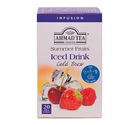 Cold brew | Infuso| Ciliegia e Fragola | 20 bustine per confezione | Cartone con 6 confezioni