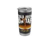Cold Brew On Tap Draft Life, amante del caffè Bicchiere termico in acciaio inox doppia parete