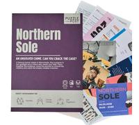 Cold Case Mystery Game | Un crimine irrisolto | Northern Sole | Immersive Detective Puzzle | Perfetto per la notte dei giochi | Ottimo per gruppi - Famiglie e amici