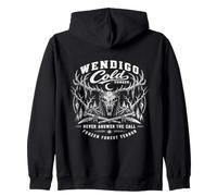 Cold Hunger Wendigo Non risponde mai alla Chiamata Felpa con Cappuccio