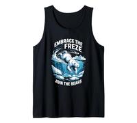 Cold Plunge Swim Team Ice Bath Challenge, orso polare invernale Canotta