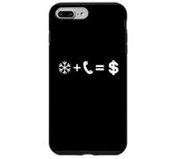 Cold Plus Call equivale a soldi $$$ Divertente venditore di chiamate a freddo Custodia per iPhone 7 Plus/8 Plus