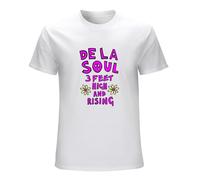 COLD-PRESSED LEMON De La Soul 3 Feet High And Rising Hip Hop T-Shirt White 3XL