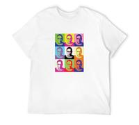COLD-PRESSED LEMON Men Ruth Bader Ginsburg Men RBG Tee Notorious RBG T-Shirt White L