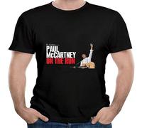 COLD-PRESSED LEMON Men's Paul Come And MC Come And Cartney 1 T Shirt Black L