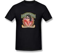COLD-PRESSED LEMON Men's Ronnie Milsap Country Music T Shirt Black XL