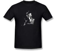 COLD-PRESSED LEMON Men's T-Shirt Stevie Ray Vaughan SRV Blues Guitar T-Shirt Black XXL