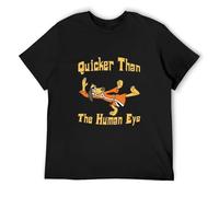 COLD-PRESSED LEMON Rou Quicker Than The Human Eye Hong Kong Phooey Men's T-Shirt Black L