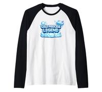 Cold Process Legend nel Cuore Camicia Divertente per la Maglia con Maniche Raglan