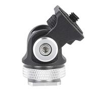 Cold Shoe Adapter Phone Mountmini Hot Shoe Mount Monitor Microphone Flash Bracket 1/4 Inch Screw Camera Mount Suitable for Various Cameras and Camcorders