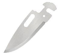 COLD STEEL Folding Click n Cut confezione da 3 lame a punta drop point a filo liscio 40BP3B