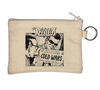 Cold Wars Have Cooled Me Down - Portamonete a forma di fumetto, colore: Beige