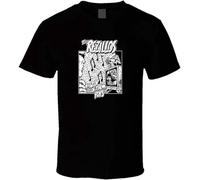 Cold Wars The REZILLOS Punk 70s New Shirt Black White Tshirt Men's T-Shirt Black L