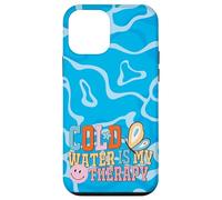 Cold Water is My Therapy Swimmer Diver Pool Water Sports Custodia per iPhone 12 mini