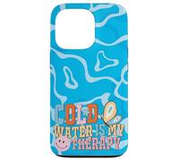Cold Water is My Therapy Swimmer Diver Pool Water Sports Custodia per iPhone 13 Pro