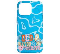 Cold Water is My Therapy Swimmer Diver Pool Water Sports Custodia per iPhone 16 Pro