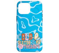 Cold Water is My Therapy Swimmer Diver Pool Water Sports Custodia per iPhone 16 Pro Max