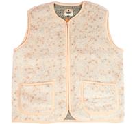 ColdBreaker - Giacca senza maniche in lana - Vest Adult Pepitko Ultralight Pattern Beige Multi Dots per Donne - Taglia S