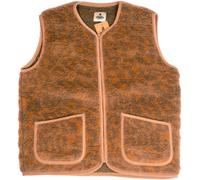 ColdBreaker - Giacca senza maniche in lana - Vest Adult Pepitko Ultralight Pattern Panter Camelio per Donne - Taglia S - Marrone