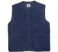 ColdBreaker - Giacca senza maniche in lana - Vest Pepitko Dark Blue per Donne - Taglia S - Blu navy