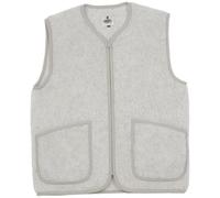 ColdBreaker - Giacca senza maniche in lana - Vest Pepitko Light Grey per Donne - Taglia M - Grigio