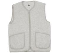 ColdBreaker - Giacca senza maniche in lana - Vest Pepitko Light Grey per Donne - Taglia S - Grigio