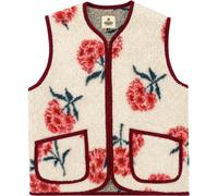 ColdBreaker - Giacca senza maniche in lana - Vest Pepitko Ultralight Pattern Peony per Donne - Taglia S - Beige