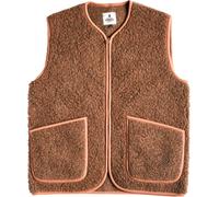 ColdBreaker - Gilet in lana - Vest Pepitko Bark per Donne - Taglia L - Marrone
