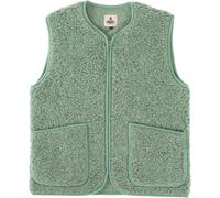 ColdBreaker - Gilet in lana - Vest Pepitko Green per Donne - Taglia S - Verde