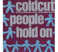 Coldcut - People hold on (1989, red vinyl, feat. Lisa Stansfield) / Vinyl single [Vinyl-Single 7'']