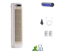 Coldeez Cooling Ace,Cooling Ace Portable Air Cooler,2025 New Cool Air Fan,3 Speeds,Portable Air Conditioner Coolings Fan,Desktop Tower Fans for Office,Bedroom,Kitchen (Beige)