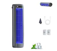 Coldeez Cooling Ace,Cooling Ace Portable Air Cooler,2025 New Cool Air Fan,3 Speeds,Portable Air Conditioner Coolings Fan,Desktop Tower Fans for Office,Bedroom,Kitchen (Gray)
