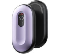 coldSky Scaldamani ricaricabili, confezione da 2, scaldamani elettrici magnetici con display digitale, scaldamani riutilizzabili fino a 60 °C, scaldino portatile e tascabile, regalo caldo per esterni,