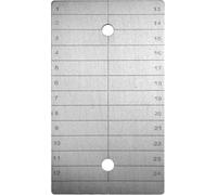 ColdTi - Piastra in Titanio per Frasi Seminali Bitcoin ed Ethereum - Archiviazione Ultra Sicura per Criptovalute - Seed Phrase Metal - (1 Piastra)