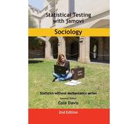 Cole Davis Statistical Testing with jamovi Sociology (Tascabile)