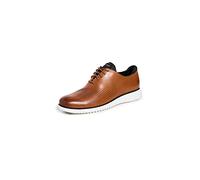 Cole Haan 2.Zerogrand Laser Wingtip Oxfords, Oxford Uomo, Marrone Chiaro Britannico/Avorio, 46 EU