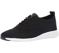 Cole Haan 2.Zerogrand Stitchlite Oxford - Scarpe Stringate Donna, Nero (Black Knit/Optic White Black Knit/OPT Wht), 37.5 EU