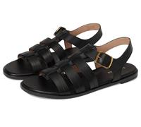 Cole Haan Flynn Fishman Sandali bassi da donna, Nero, 38 EU