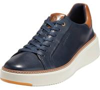Cole Haan Grandprø Topspin Sneaker, Scarpe da Ginnastica Uomo, Navy Blazer Pelle Castagna British Tan Avorio, 42.5 EU